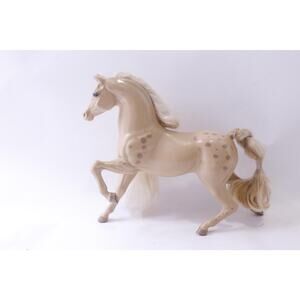 Barbie Star Stepper Dream Horse, Beige, Spotted, 1983, Mattel, PVC Figure,